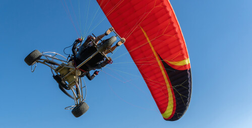Lot Motoparalotnią z Filmowaniem dla Dwojga | Zielona-Góra (okolice) | Prezent dla Rodziców_SS
