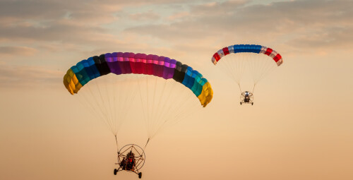 Lot Motoparalotnią z Filmowaniem dla Dwojga | Zielona-Góra (okolice) | Prezent dla Dwojga_SS