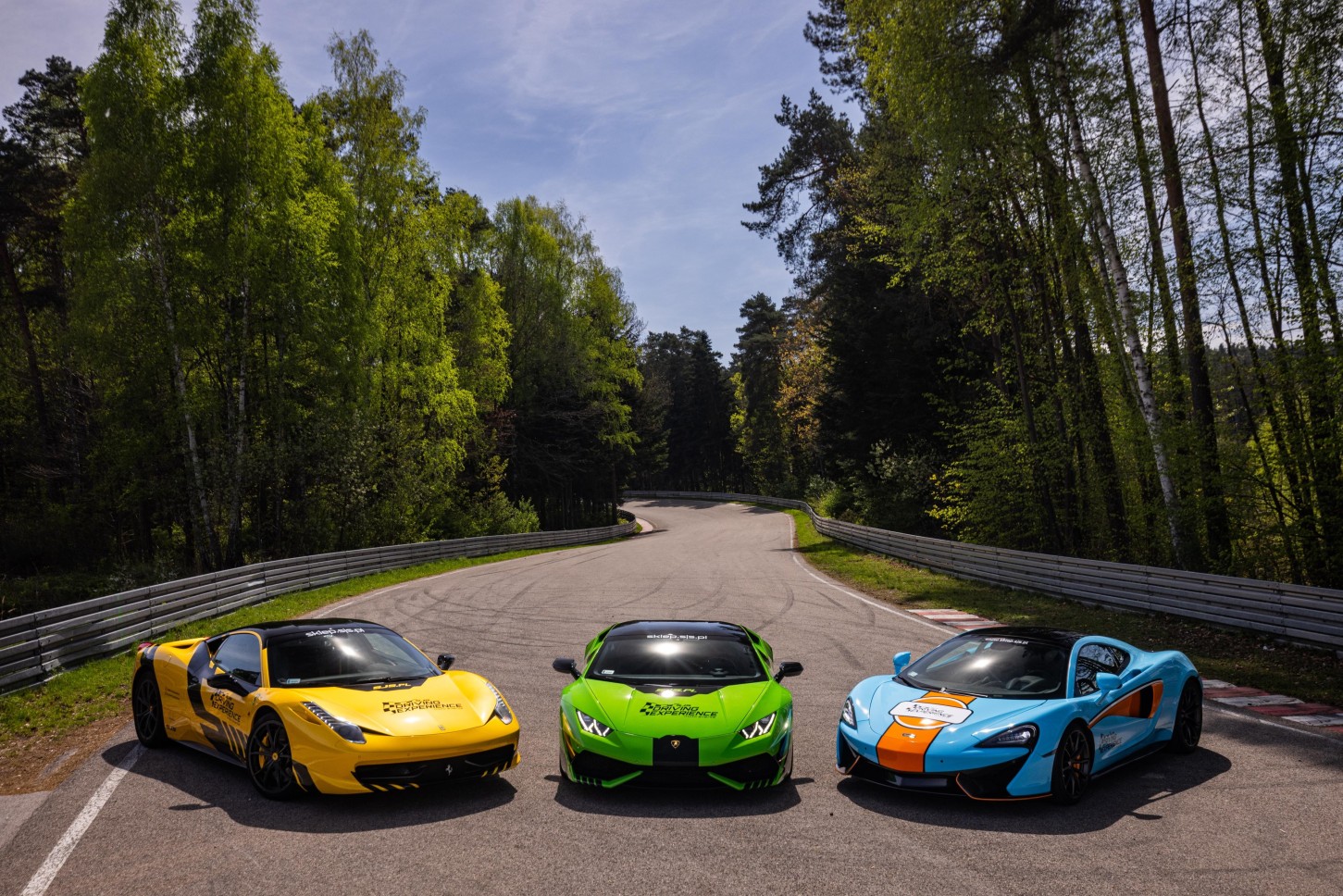 Pojedynek McLaren 570GT vs. Lamborghini Huracan vs. Ferrari 458 Italia | Wiele Lokalizacji