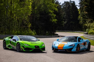 Pojedynek McLaren 570GT vs. Lamborghini Huracan | Wiele Lokalizacji-Prezent dla Taty_P