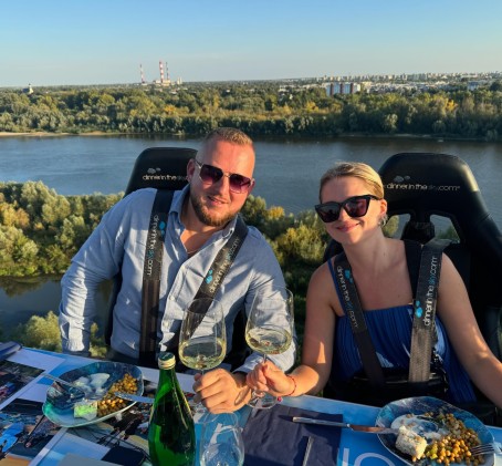 Dinner in The Sky dla Dwojga | Wiele Lokalizacji