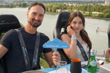 Dinner in The Sky dla Dwojga | Wiele Lokalizacji | Prezent dla Przyjaciół_P