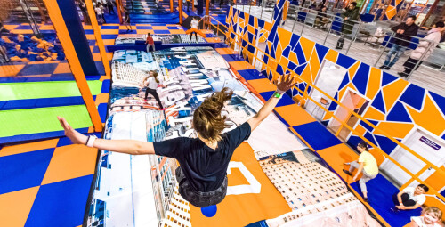 Całodniowa Zabawa w Parku Trampolin | Poznań | Prezent dla Niej_P