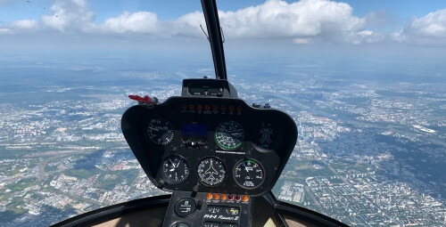 Romantyczny Lot Helikopterem | Warszawa | Prezent dla Znajomej_SS