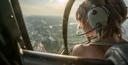 Lot Widokowy Helikopterem | Warszawa | Prezent dla Pary_SS