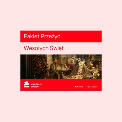 Pakiet Przeżyć "Wesołych Świąt" 