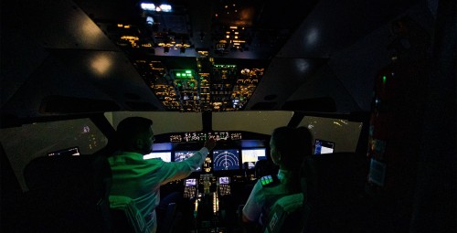 Lot w Symulatorze Boeing 737 Max (60 minut) | Warszawa | Prezent dla Przyjaciela_P