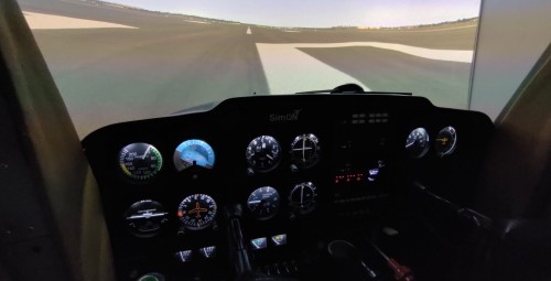 Lot w Symulatorze Cessna C152 (30 minut) | Warszawa | Prezent dla Przyjaciela_P