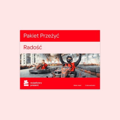 Pakiet Przeżyć "Radość"