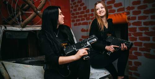 Paintball Laserowy dla Przyjaciół (10 osób) | Bielsko-Biała-Prezent dla Przyjaciół_PP