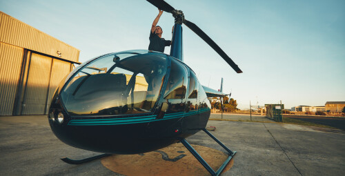 Lot za Sterami Helikoptera | Rybnik -Prezent dla Teściowej_S