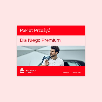 Pakiet Przeżyć "Dla Niego Premium"