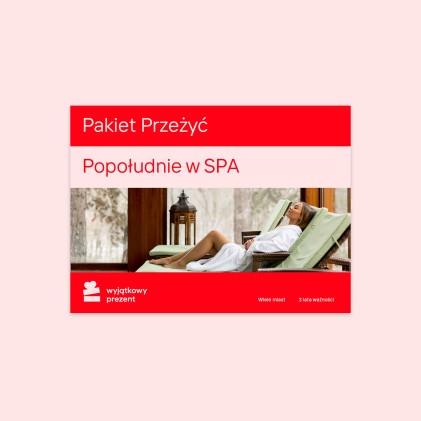 Pakiet Przeżyć "Popołudnie w SPA"