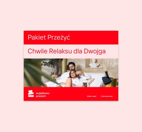 Pakiet Przeżyć "Chwile Relaksu dla Dwojga"