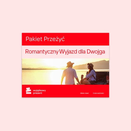 Pakiet Przeżyć "Romantyczny Wyjazd dla Dwojga"