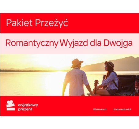 Pakiet Przeżyć "Romantyczny Wyjazd dla Dwojga"