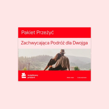 Pakiet Przeżyć "Zachwycająca Podróż dla Dwojga"