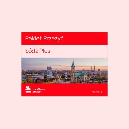 Pakiet Przeżyć "Łódź Plus"