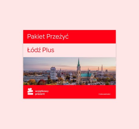 Pakiet Przeżyć "Łódź Plus"