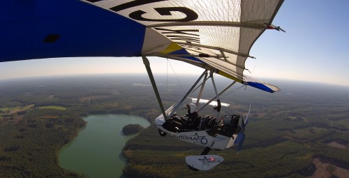 Lot Motolotnią z Filmowaniem dla Dwojga (20 minut) | Gorzów Wielkopolski (okolice) | Prezent dla Znajomych_P
