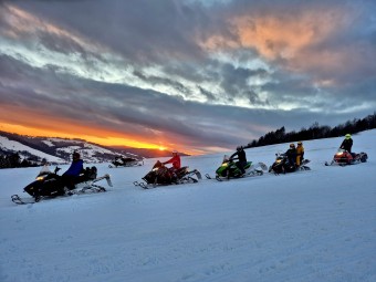 Jazda Skuterem Śnieżnym | Zwardoń-Prezent dla Narzeczonego_P