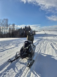Ekstremalna Jazda Skuterem Śnieżnym dla Dwojga | Zwardoń-Prezent la Narzeczonego_P