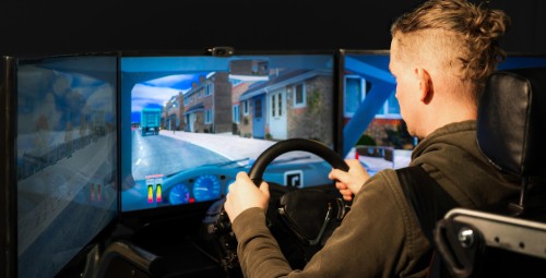 Jazda w Symulatorze Rajdowym z Przekąskami (15 minut) | Kalisz | Prezent dla Niej_S