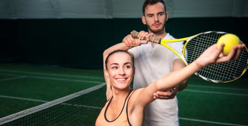 Lekcja Gry w Tenisa | Czeladź | Prezent dla Koleżanki_S