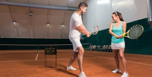 Lekcja Gry w Tenisa | Czeladź | Prezent dla Znajomej_S