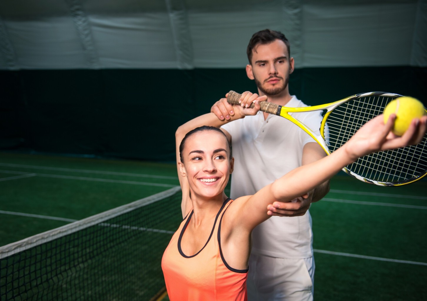 Lekcja Gry w Tenisa dla Dwojga | Czeladź