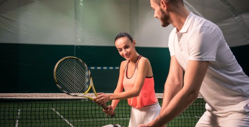 Lekcja Gry w Tenisa dla Dwojga | Czeladź | Prezent dla Znajomych_S
