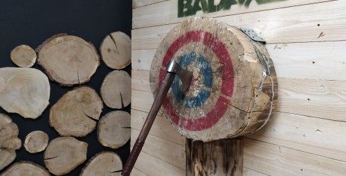 Weekendowe Rzucanie Siekierami dla Znajomych | Kraków-Prezent dla Chłopaka_P