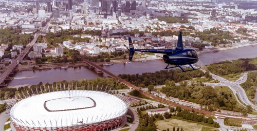 Lot Widokowy Helikopterem (30 minut) | Warszawa-Prezent na Urodziny_P