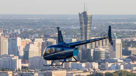 Lot Widokowy Helikopterem (30 minut) | Warszawa-Prezent dla Chłopaka_P