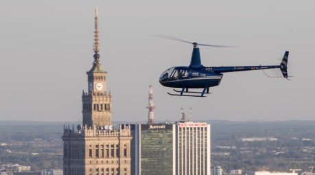 Lot Widokowy Helikopterem (30 minut) | Warszawa-Prezent dla Przyjaciół_P