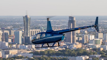 Lot Widokowy Helikopterem (30 minut) | Warszawa-Prezent na Urodziny_P