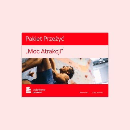 Pakiet Przeżyć "Moc Atrakcji" 