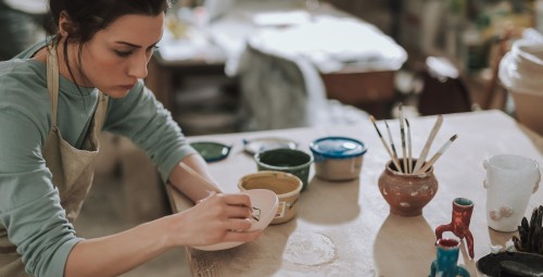 Indywidualne Warsztaty z Ceramiki dla Przyjaciół | Kluki-Prezent dla Kobiety_S
