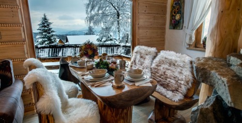 Odprężający Pobyt w Domku Groń (2 Noce, 6 Osób) | Osada Jaworzyny | Zawadka - Prezent dla Mężczyzny _P