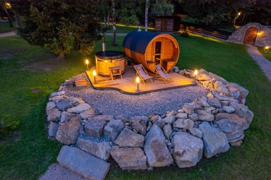 Odprężający Pobyt w Domku Kolędówka (2 Noce, 7 Osób) | Osada Jaworzyny | Zawadka - Prezent dla Kobiety _P