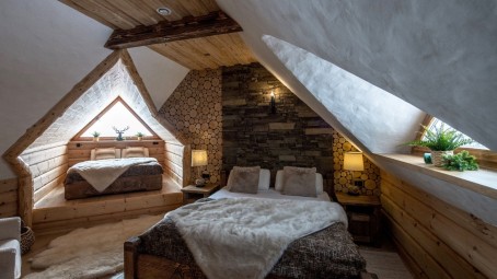 Odprężający Pobyt w Domku Kolędówka (2 Noce, 7 Osób) | Osada Jaworzyny | Zawadka - Prezent dla Siostry _P