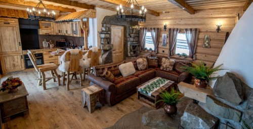 Odprężający Pobyt w Domku Kolędówka (2 Noce, 7 Osób) | Osada Jaworzyny | Zawadka - Prezent dla Kobiety _P