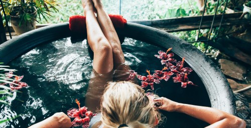 Chabrowo-Lawendowa Kąpiel w Kapsule SPA | Chmielno | Prezent dla Mamy_S