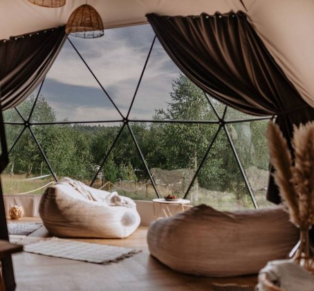 Rekreacyjny Glamping (2 Noce, 1-4 Osoby) | Czorsztyn Glamp | Maniowy