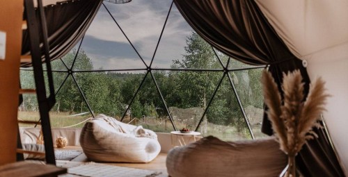 Rekreacyjny Pobyt (2 Noce, 4 Osoby) | Czorsztyn Glamp | Maniowy - Prezent dla Żony _P