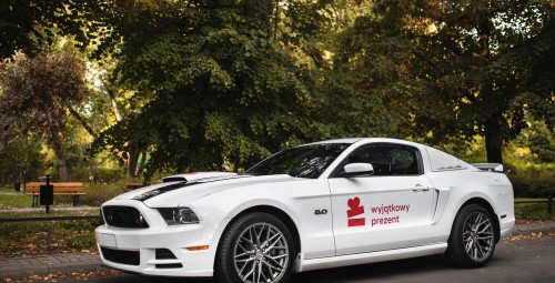 Poszalej Mustangiem Ulicami Miasta z Filmowaniem | Wiele Lokalizacji-Prezent dla Ojca_P