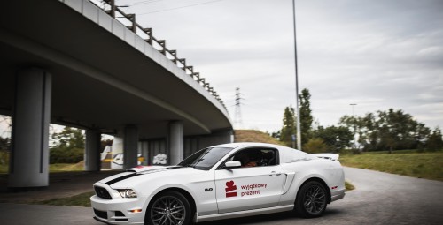 Poszalej Mustangiem Ulicami Miasta z Filmowaniem | Wiele Lokalizacji-Prezent na Dzień Ojca_P