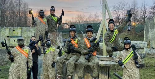 Wieczór Kawalerski z Paintballem (12 osób) | Kraków-Prezent dla Grup_P