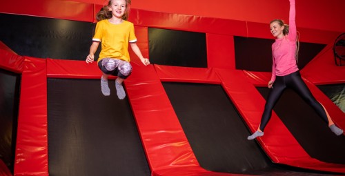 Zabawa w Parku Trampolin dla Dwojga | Warszawa-Prezent na Dzień Dziecka_S