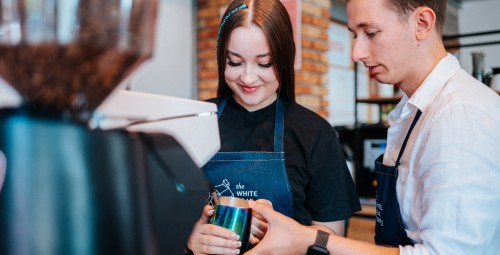 Warsztaty Kawowe “Latte Art” dla Dwojga | Białystok | Prezent dla Dwojga_P